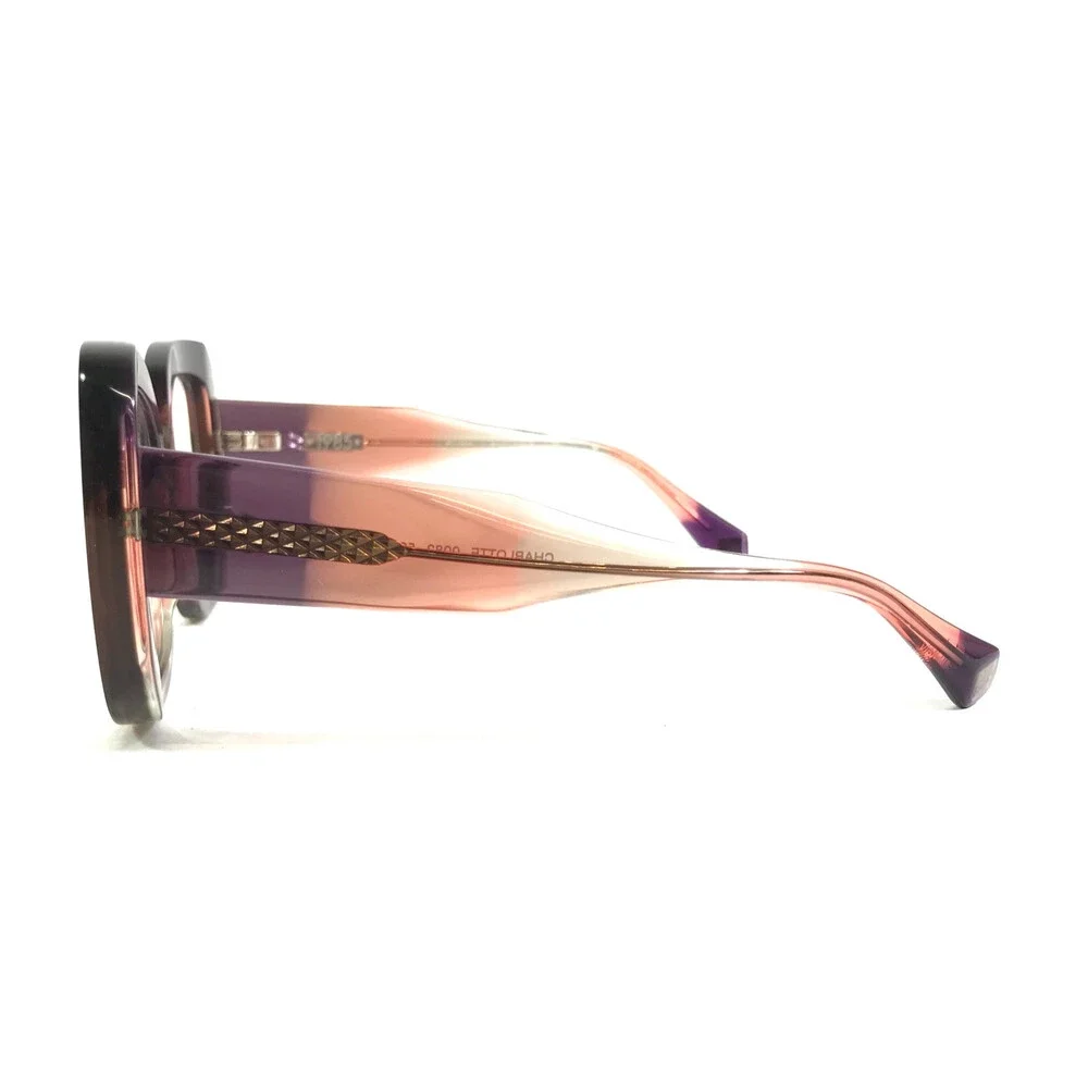 J.F. Rey Eyeglasses Frames CHARLOTTE 0082 BL Blush Brown Pink Purple 52-21-143